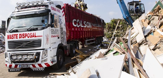 Colson Sadlers Waste - waste removal grab hire services