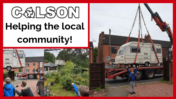 Colson helping the local community